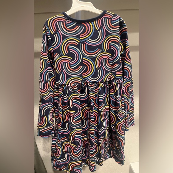 Hanna Andersson Long Sleeve Playground Dress, size 6-7 - Picture 4 of 4